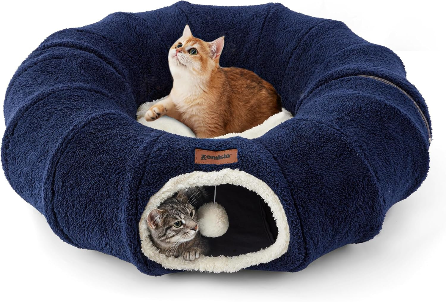 zomisia-cat-tunnel-bed-for-indoor-cats-cute-cat-donut-toy-tunnel-for-small-large-cats-peekaboo-pet-cave-play-tunnel-toys-for-kitten-rabbit-beige