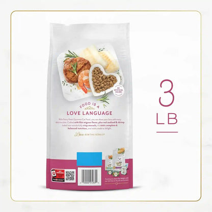 Purina Fancy Feast Dry Cat Food Filet Mignon Flavor with Seafood and Shrimp - 3 Lb. Bag11