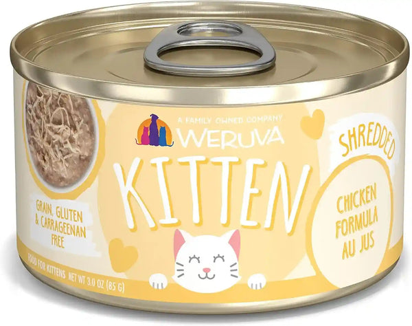Weruva Kitten, Fur Baby Favorites Variety Pack, 3Oz Can (Pack of 12)23