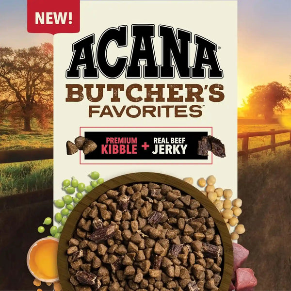 ACANA Butchers Favorites Grain-Free Dry Dog Food Farm-Raised Beef, 4Lb Bag | High Protein, Made in the USA, Skin & Coat, Digestive Health, Real Beef, Global Quality Ingredients3