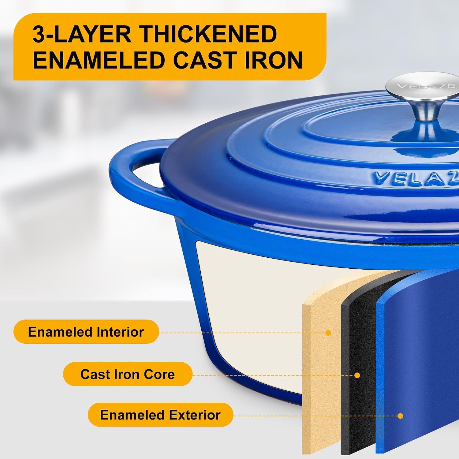 7-5-qt-oval-enameled-cast-iron-dutch-oven-pot-with-lid-blue-whole-chicken-friendly-for-cooking-frying-stewing-bread-baking-and-roasting-oven-safe-dual-handles-non-stick-coating