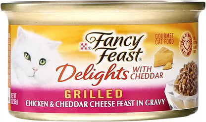 Purina Fancy Feast Gravy Lovers, Poultry & Beef Wet Cat Food, 3Oz, 24-Pack14