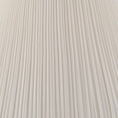 33055, Hardback Empire Transitional Spider Lamp Shade, Mushroom Pleated Pleated White, 7" Top X 13" Bottom X 10" Slant3