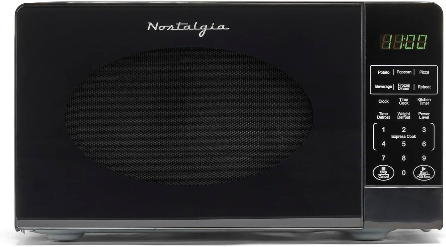 modern-retro-countertop-microwave-oven-700-watt-0-7-cu-ft-12-pre-programmed-cooking-settings-digital-clock-kitchen-appliances-black