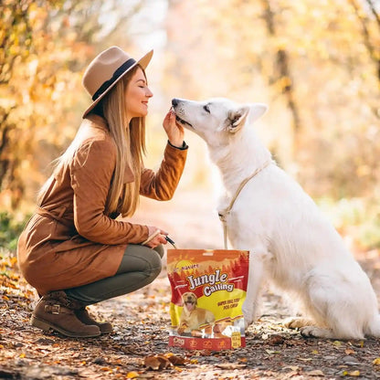 Jungle Calling Multi-Flavor Dog Kabob Treats, Edible Rawhide Stick, 10.6 Oz | Premium Snacks for Medium & Large Dogs, Made with Chicken, Duck, Beef, Sweet Potato and Pumpkin, Perfect for Special Moments9
