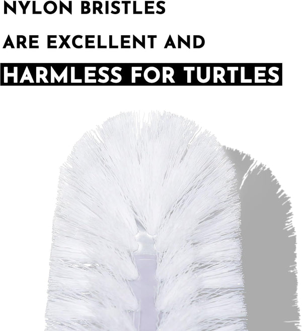 Turtle Brush with Suction Cup for Tank, Three High Suction Power Suction Cup Turtle Shell Cleaning Brush, White4