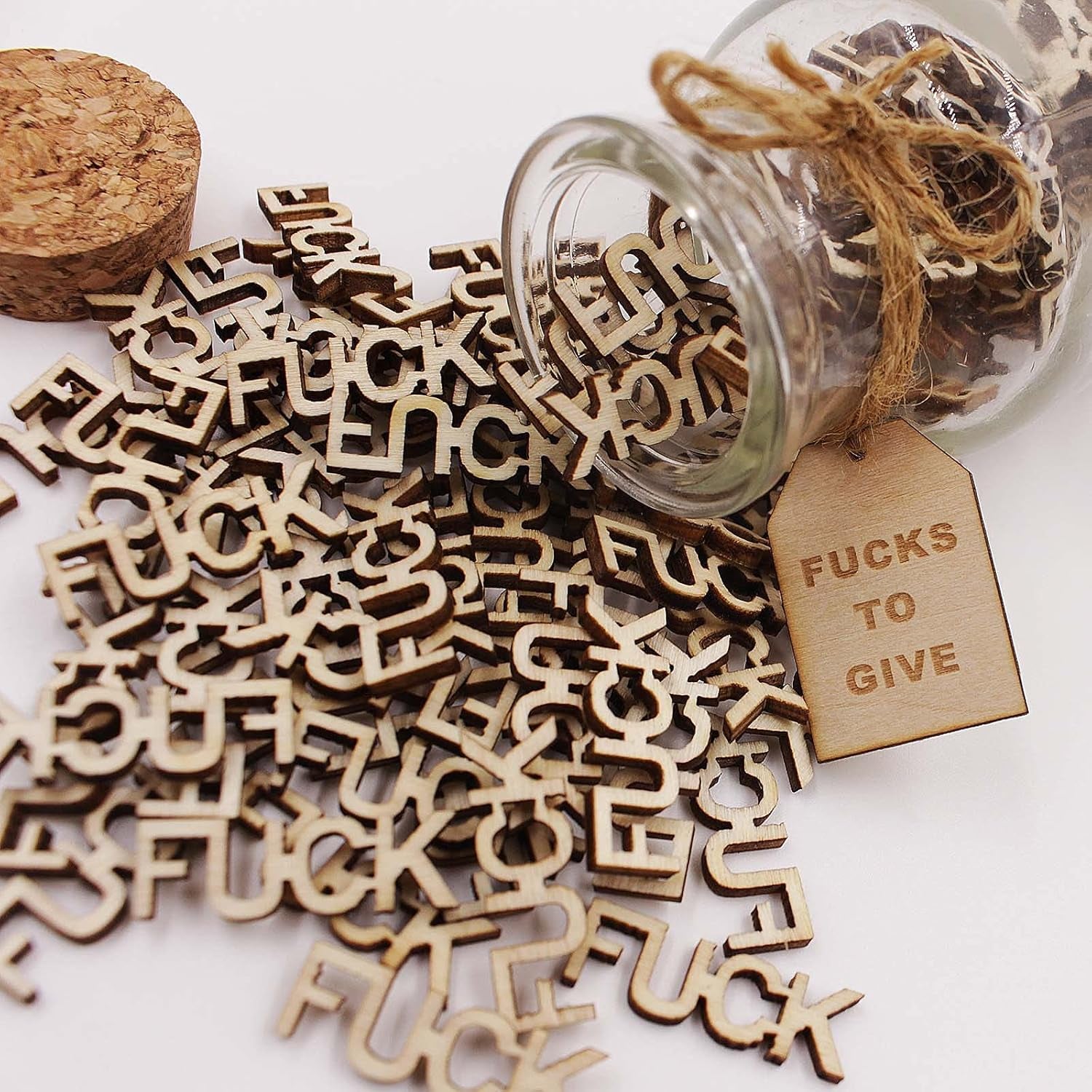 fuck-jar-5oz-gift-jar-fucks-to-give-fuck-wooden-cutout-letter-piece-bad-mood-vent-spoof-birthday-day-holiday-thanksgiving-christmas-gifts-to-friend-gag-funny-gift