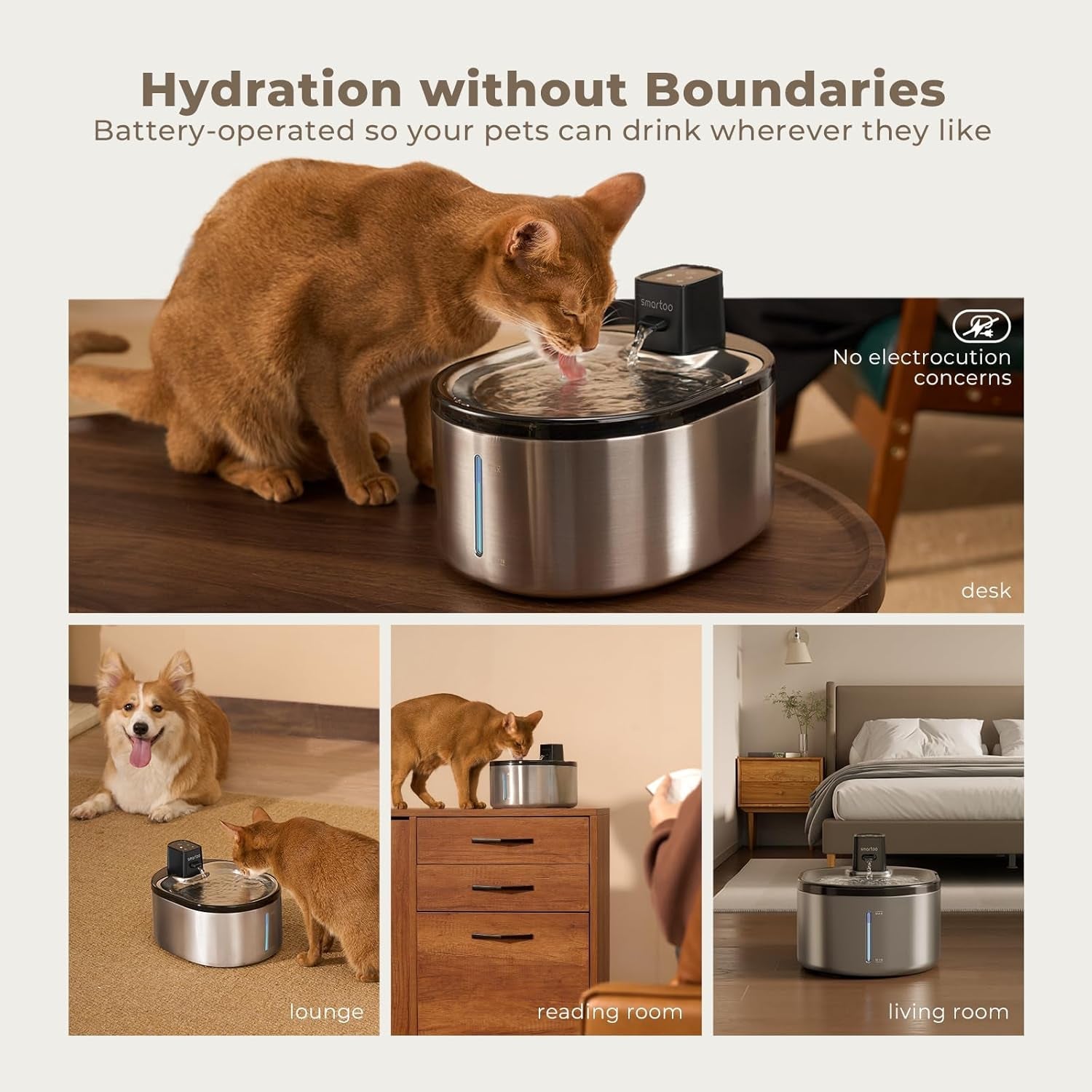 smartoo-wireless-cat-water-fountain-stainless-steel-152oz-4-5l-cat-fountain-battery-operated-cordless-pet-water-fountain-for-cats-dogs-motion-sensor-ultra-quiet-pump-water-fountains-for-cats-indoor
