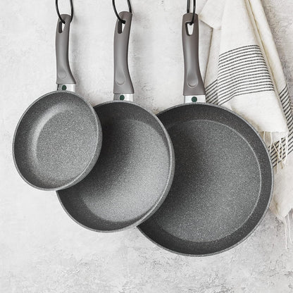 Modena by HENCKELS Forged Aluminum 3-Pc Nonstick Fry Pan Set3