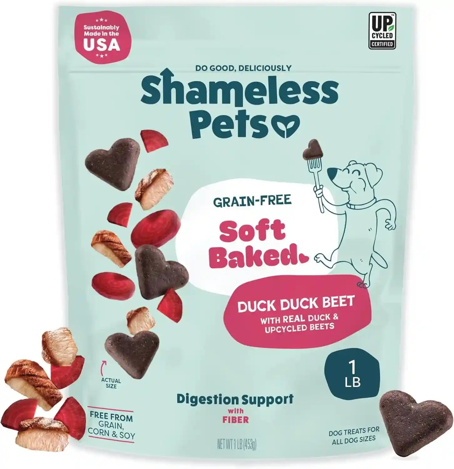 shameless-pets-soft-baked-dog-treats-bananas-for-bacon-healthy-treats-for-small-medium-large-dogs-skin-coat-support-with-omega-3-omega-6-grain-free-made-in-usa-6-oz
