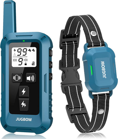 Dog Shock Collar - 4200FT Dog Training Collar with Remote, IPX8 Waterproof Electric Collar with 4 Training Modes, Security Lock, Rechargeable E-Collar for Dogs 10-120Lbs1