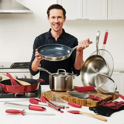 Flavcity 19 Piece Essential Cookware Set3