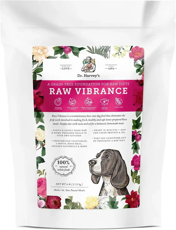 Dr. Harvey'S Raw Vibrance Dog Food Base Mix (6 Lb) | Dehydrated - Grain Free - Foundation for Raw Diet1