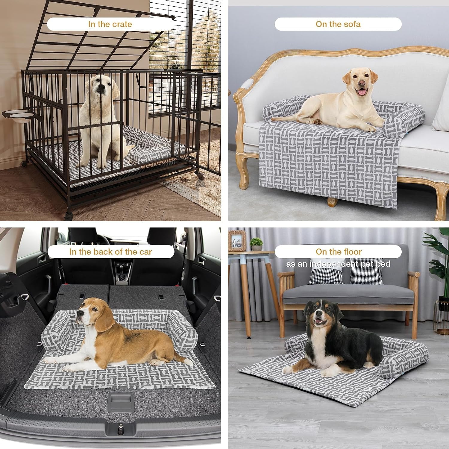 orthopedic-dog-bed-mat-for-large-dogs-washable-sofa-protector-pet-bed-with-3-sided-bolster-shredded-memory-foam-plush-support-non-slip-bottom-for-medium-small-dogs-grey