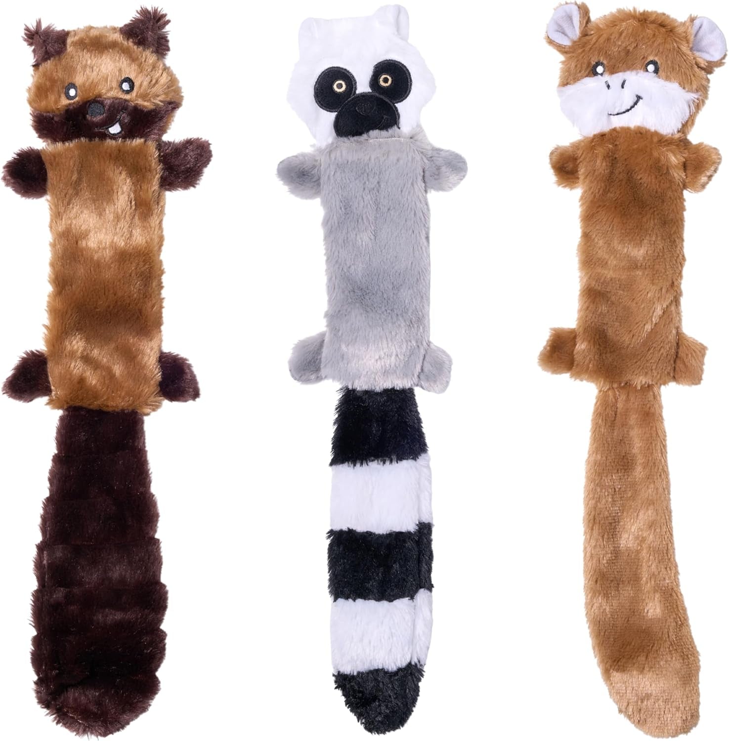 zippypaws-skinny-peltz-no-stuffing-dog-toy-pack-to-keep-them-busy-for-medium-and-large-dogs-squeaky-pet-toys-unstuffed-chew-toys-soft-plush-variety-pack-fox-raccoon-and-squirrel-18