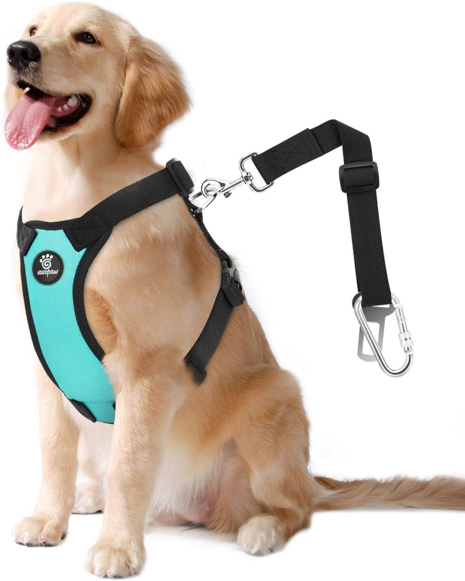 vavopaw-dog-seat-belt-vest-harness-for-car-2-in-1-seatbelt-buckle-soft-breathable-mesh-adjustable-buckle-nylon-heavy-duty-pet-safety-seat-belts-for-small-medium-large-pets-black-l