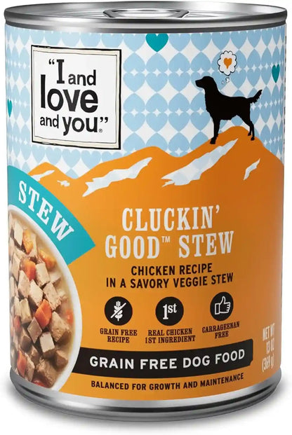 I and Love and You Wet Dog Food - Baad Mooon on the Rise Variety Pack - Beef + Lamb, Grain Free, Filler Free 13Oz Can, 6Pk11