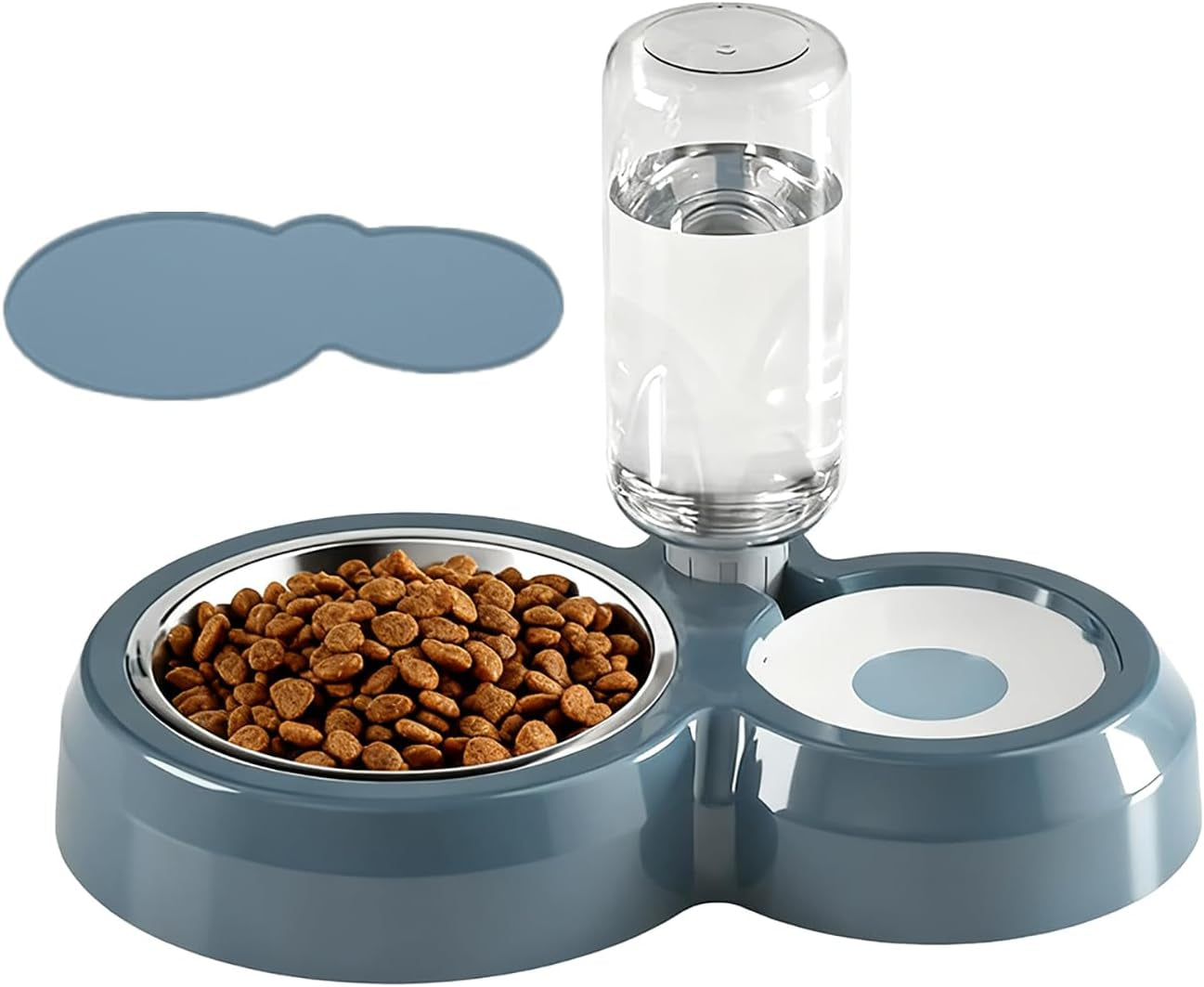 double-dog-cat-bowls-pets-food-and-water-bowl-set-with-silicone-mat-pets-food-and-water-bowl-set-with-automatic-water-dispenser-stainless-steel-bowl-gravity-feeder-for-cats-small-dogs-puppies