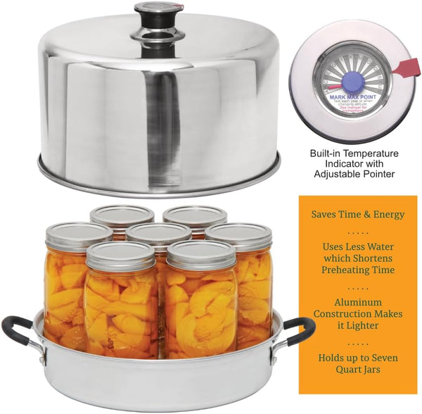 Steam Canner with Temperature Indicator (Aluminum Steam Canner)3