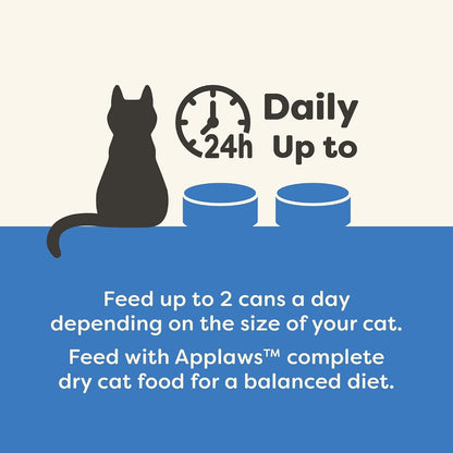 Applaws Fish Variety in Broth Wet Cat Food, 3-Flavor 12-Pack 2.47 Oz Cans | 100% Natural, High Quality Ingredients, High Protein, No Artificial Additives, Limited Ingredients4