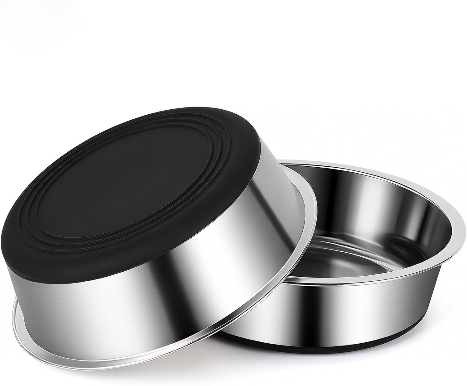 dog-bowls-durable-non-slip-stainless-steel-dog-bowls-2-pack-holds-3-cups-basic-bowls-for-dogs-with-rubber-base-for-dry-food-wet-food-and-water