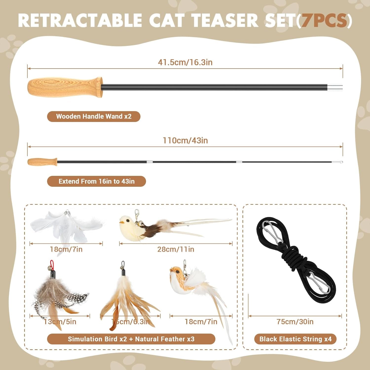 rosaui-cat-teaser-wand-toys-interactive-bird-toys-for-indoor-kittens-42-15-long-cat-fishing-pole-toys-2pcs-wires-and-5pcs-natural-refills-sustainable-wooden-handles-exercising-playing