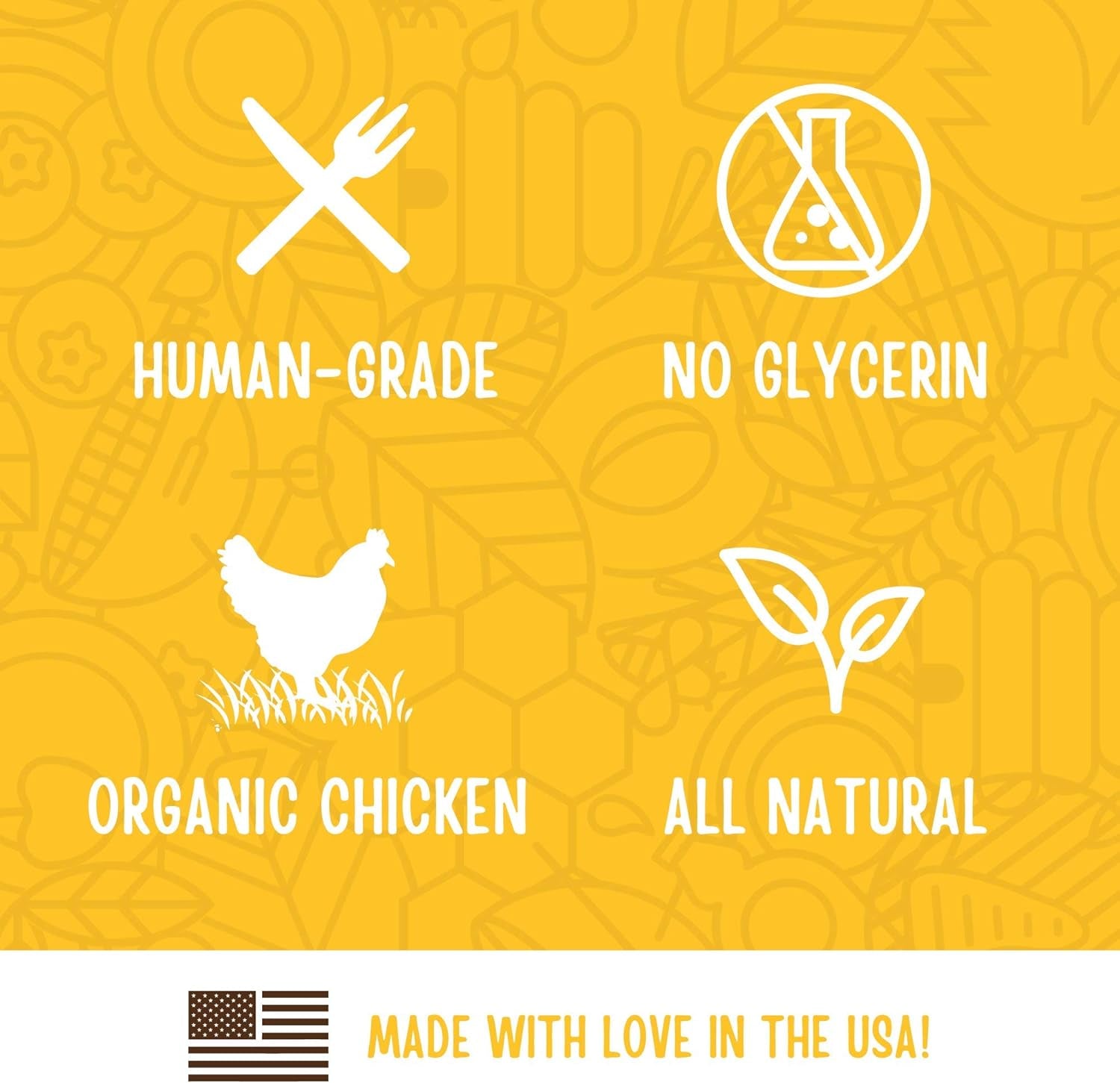 full-moon-usda-organic-chicken-training-treats-healthy-all-natural-dog-treats-human-grade-175-treats-6-ounce-pack-of-1-organic-chicken-human-grade-no-corn-no-wheat-no-soy-glycerin-free-made-in-the-usa