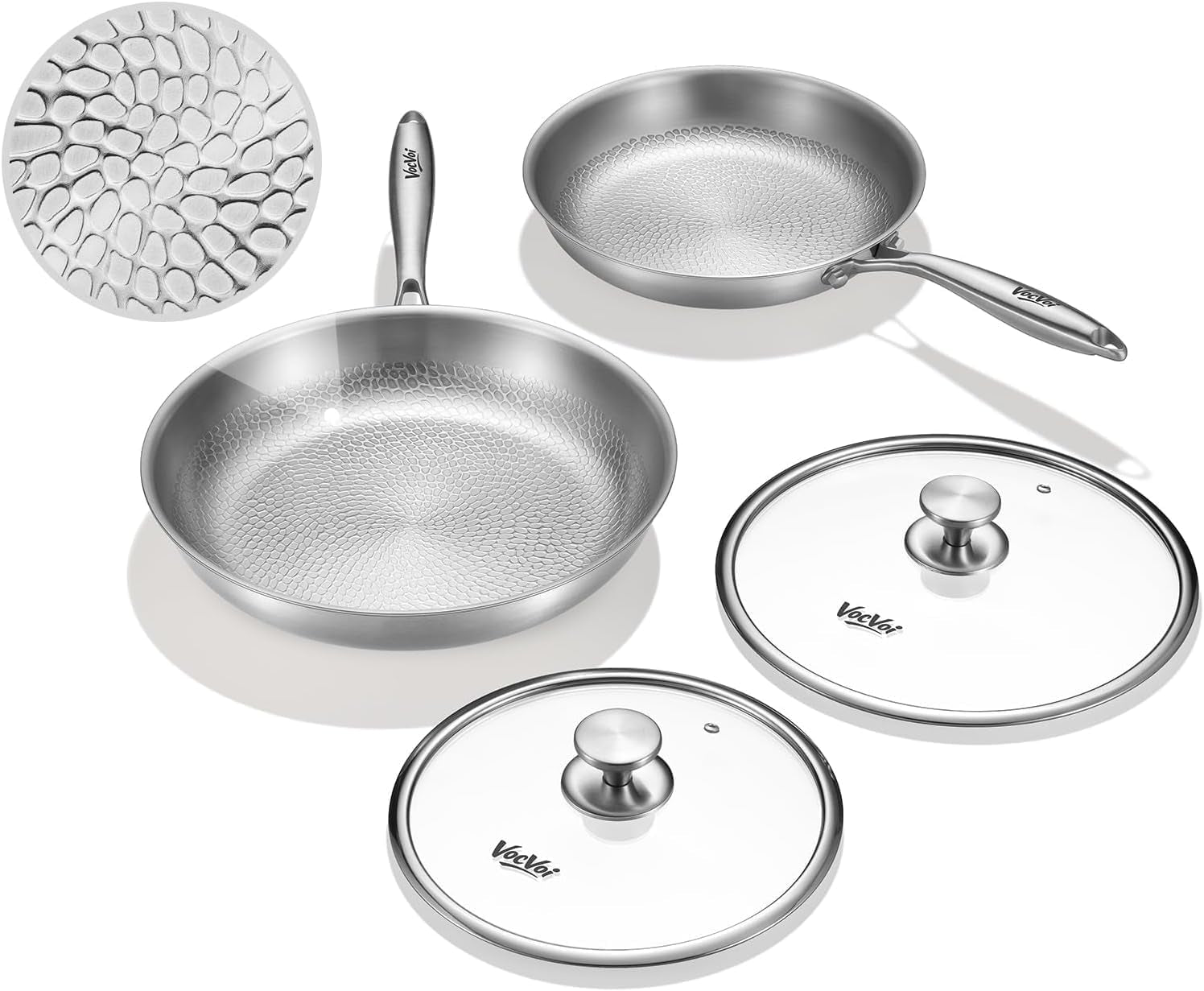 titanium-pans-for-cooking-with-lid-10-12-nonstick-pro-frying-cookware-uncoated-hammered-pure-titanium-pfoa-pfas-ptfe-free-skillets-induction-oven-safe-compatible-with-all-cooktops