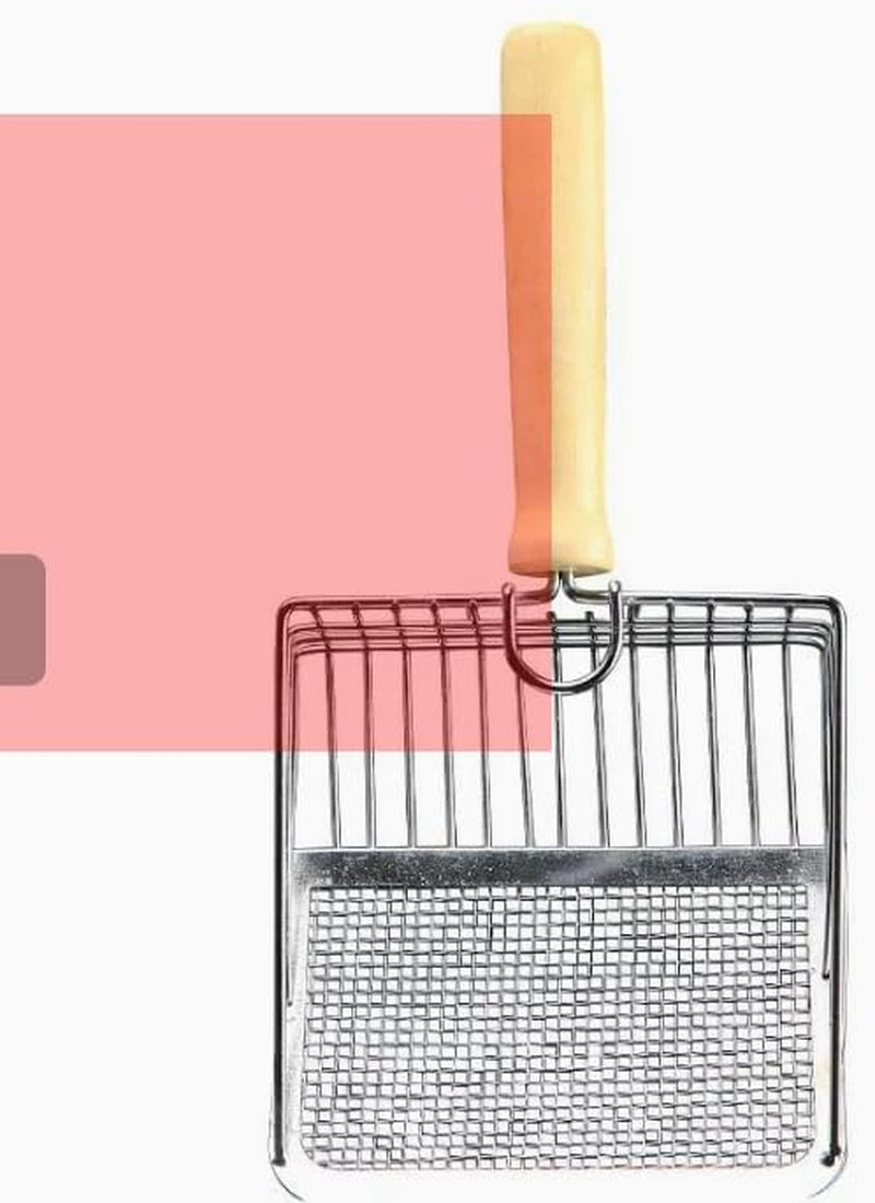 metal-cat-litter-scoop-stainless-steel-large-size-fine-hole-shovel-for-scooping-feces-holy-light-silver-length-10-83-inches-width-5-31-inches