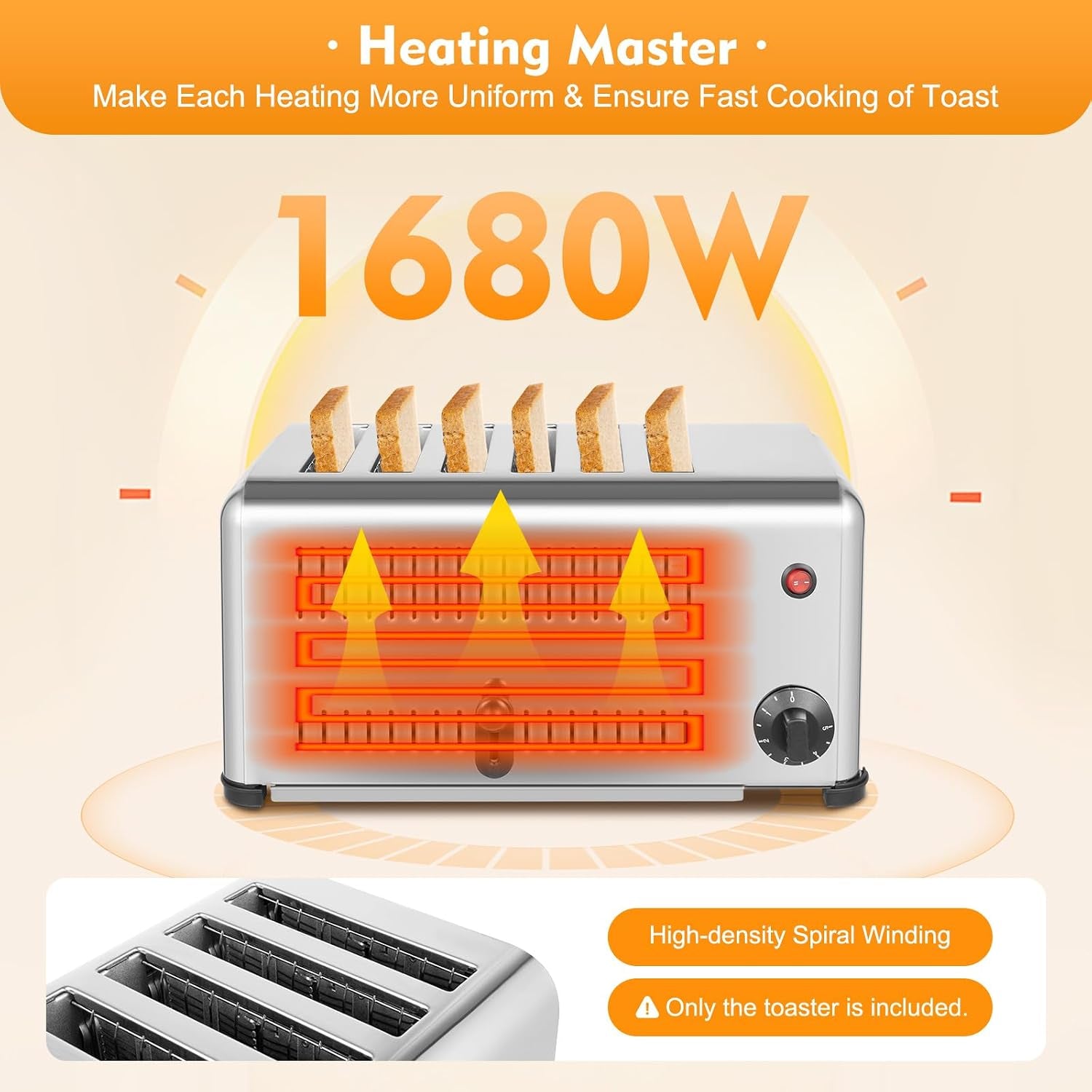6-slice-toaster-bread-baking-machine-1-5-minute-timing-stainless-steel-1680w-commercial-electric-countertop-toaster-with-extra-wide-slots-crumb-tray-for-toasting-bagels-breads-waffles-more
