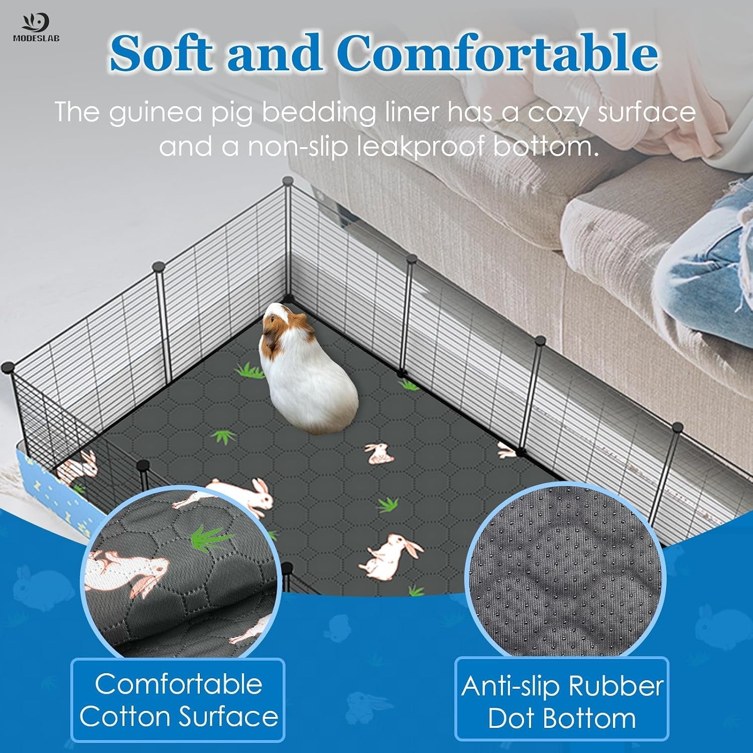 2-pack-guinea-pig-cage-liner-24-x-47-reusable-guinea-pig-bedding-washable-absorbent-pee-pads-for-dogs-rabbit-chinchilla-hamster-leakproof-anti-slip