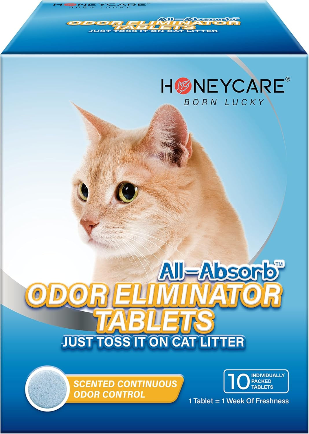 honey-care-all-absorb-cat-litter-odor-eliminator-tablets-丨-refresh-smell-long-lasting-scent-away-jasmine-fragrance-10pcs-box-4-10-weeks-blue