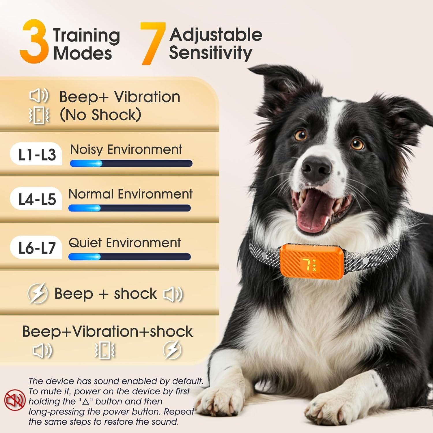 dog-bark-collar-for-large-medium-small-dogs-effective-no-bark-collar-smart-barking-collar-rechargeable-bark-collar-with-7-sensitivity-3-modes-waterproof-neon-orange