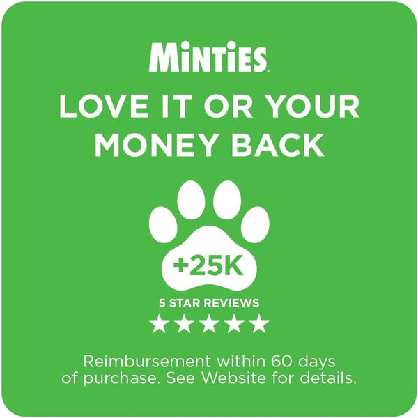 Minties Dental Treats for Cats, Salmon Flavored Treats for Cats, Freshens Breath and Controls Tartar, 2.5Oz7