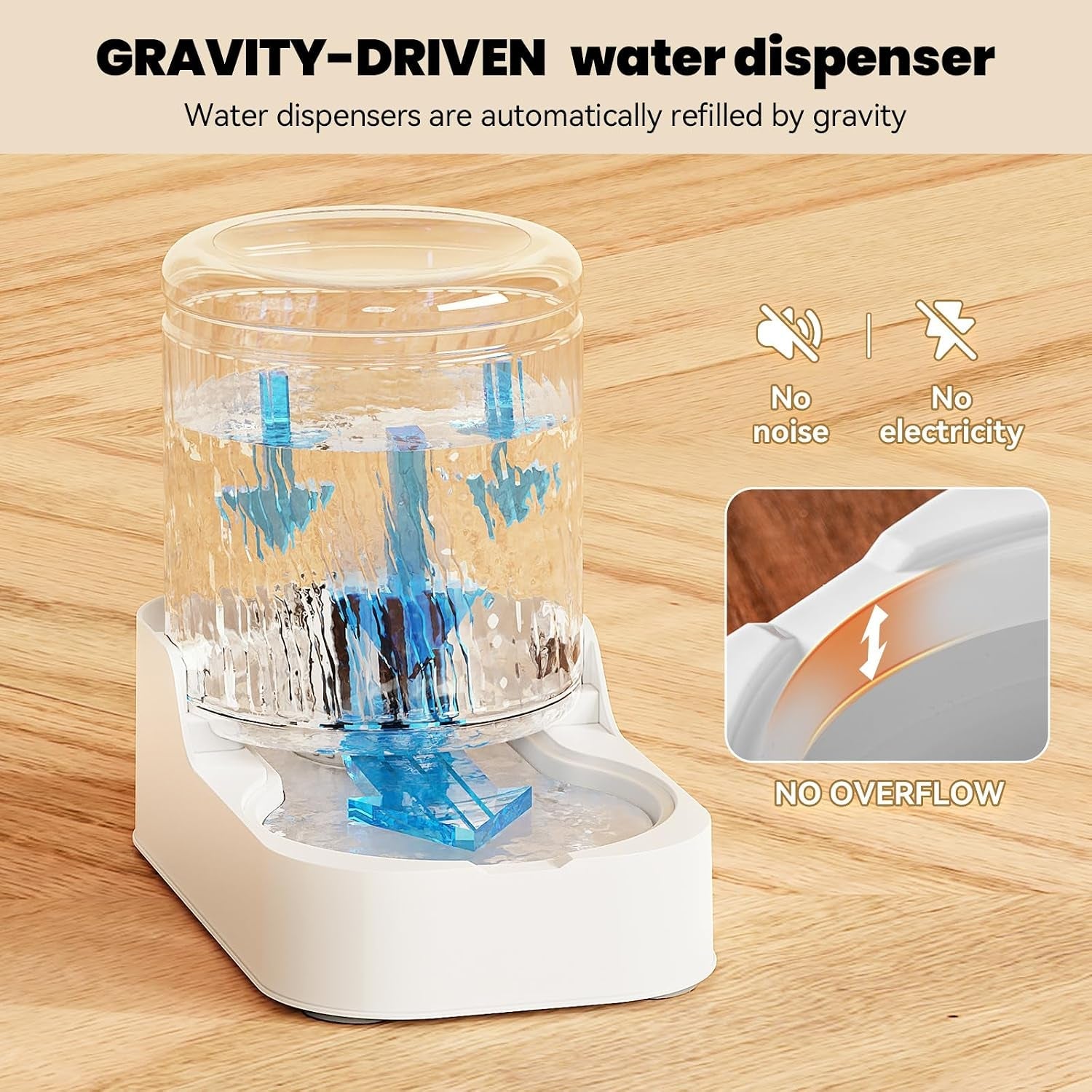 automatic-cat-feeder-water-dispenser-set-bowl-not-included-gravity-dog-waterer-and-food-feeder-for-small-medium-dog-cat-puppy-kitten-water-food-bowl-large-capacity