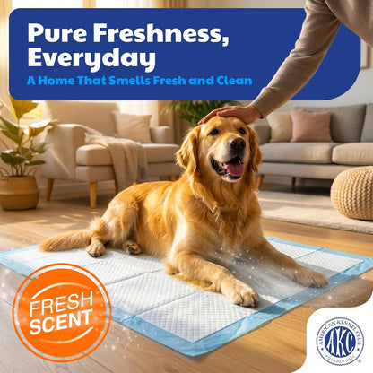 AKC Dog Training Pads, XL 28" X 30", Fresh Scent, 50 Count4