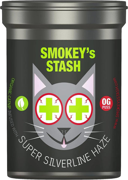 Smokey'S Stash Silvervine Haze Potent Catnip and Silver Vine Blend for Cats1