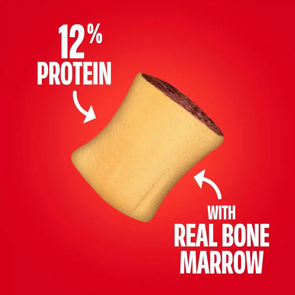 Milk-Bone Marosnacks Small Dog Treats with Real Bone Marrow, 40 Oz. Canister | Dog Treats with 12% Protein4