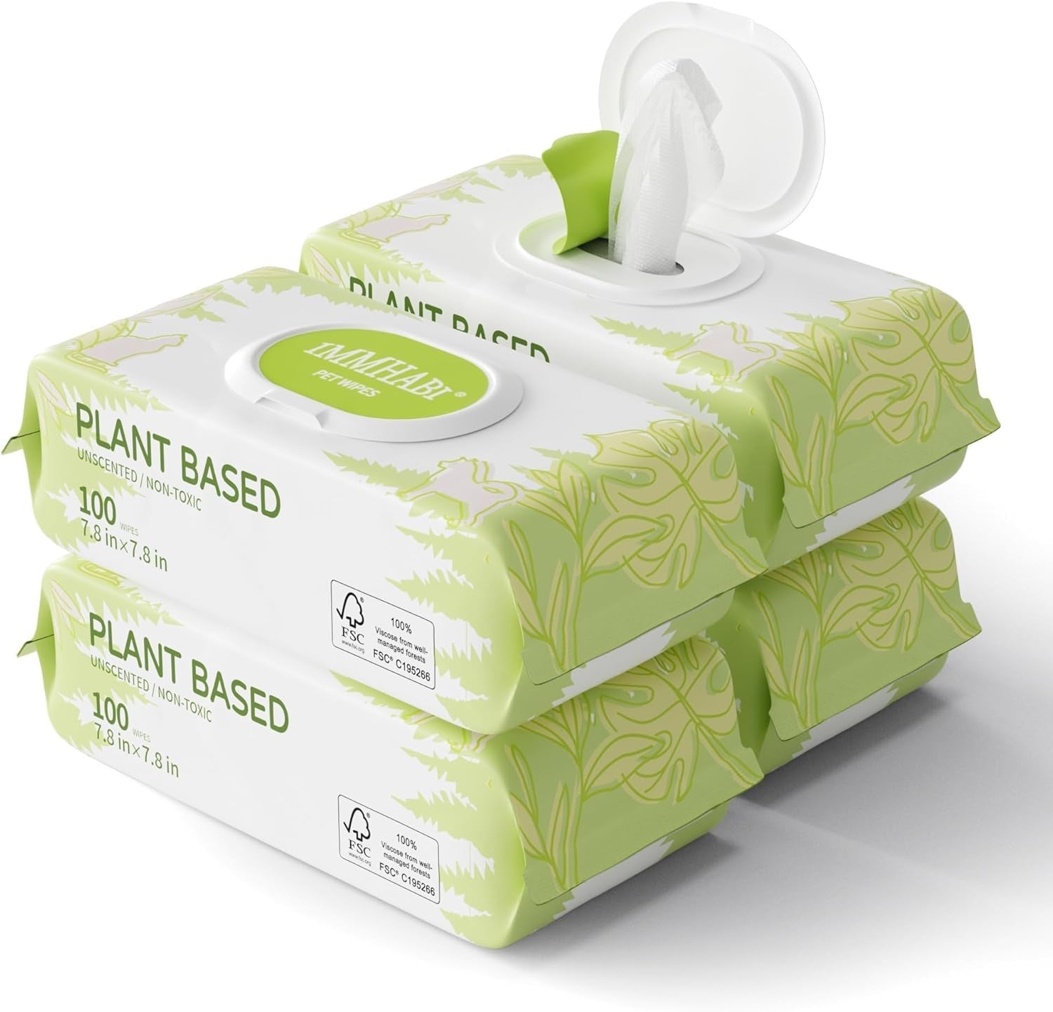 immhabi-400-count-dog-wipes-unscented-plant-based-hypoallergenic-pet-wipes-for-paws-butt-and-anal-gland-care-cleansing-deodorizing-for-puppies-and-cats