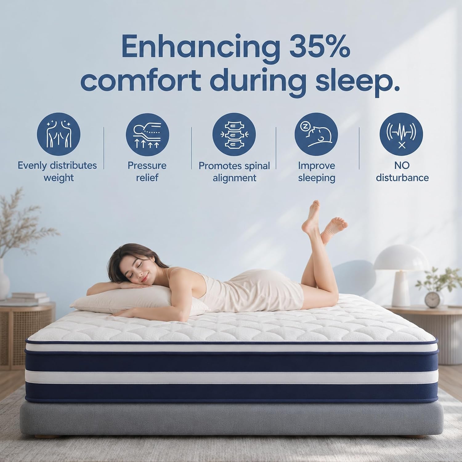 12-inch-full-size-hybrid-mattress-7-zone-ergo-support-for-pressure-relief