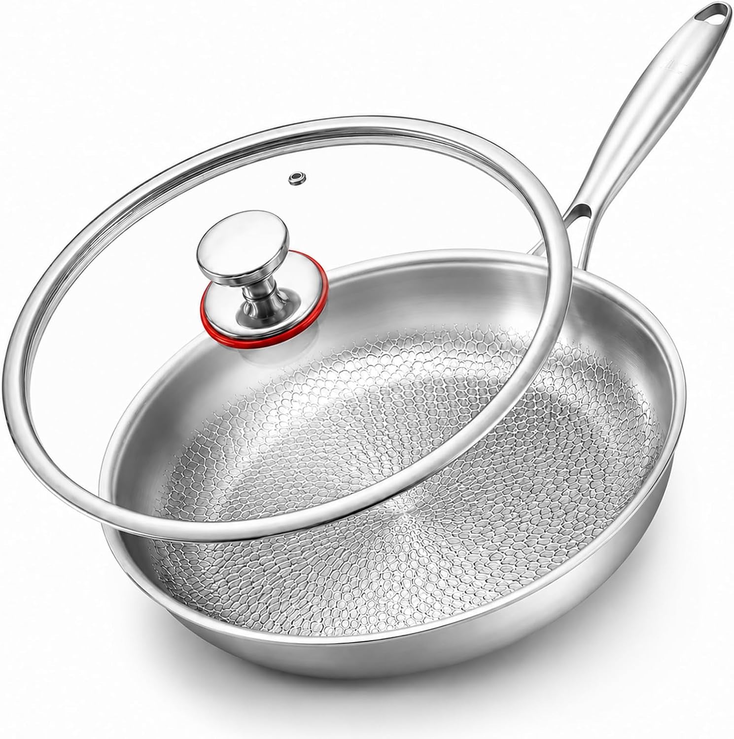 titanium-hammered-pan-pro-with-lid-pfas-pfoa-ptfe-free-non-stick-titanium-frying-pan-dishwasher-oven-safe-scratch-resistant-10-even-heating-titanium-skillet-compatible-with-all-cooktops