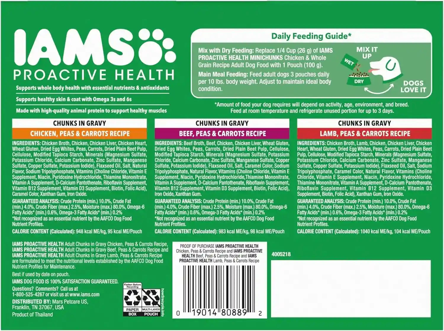 iams-proactive-health-wet-dog-food-pouches-variety-pack-3-5-oz-18-count-chicken-beef-lamb-real-meat-poultry-omega-6-3-ratio-no-artificial-preservatives-or-fillers-use-as-topper-or-meal