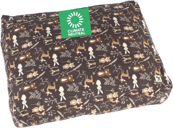 Molly Mutt Medium to Large Duvet Cover, Heat Waves, Brown with Black Accents 36"X45"X5"22