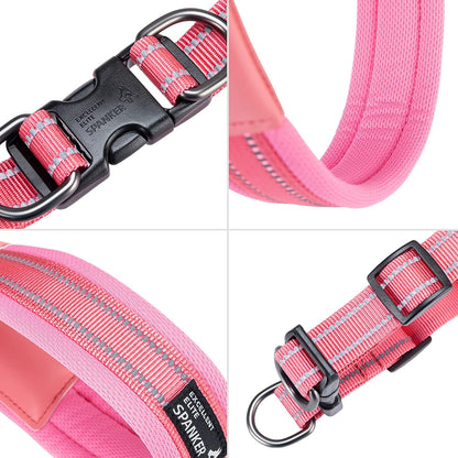 EXCELLENT ELITE SPANKER No Pull Dog Harness Step-In Adjustable Reflective Vest Soft Padded Easy Pet Chest Strap with Leash Clips for Small Medium Large Dogs Walking Training(Pink-S)5