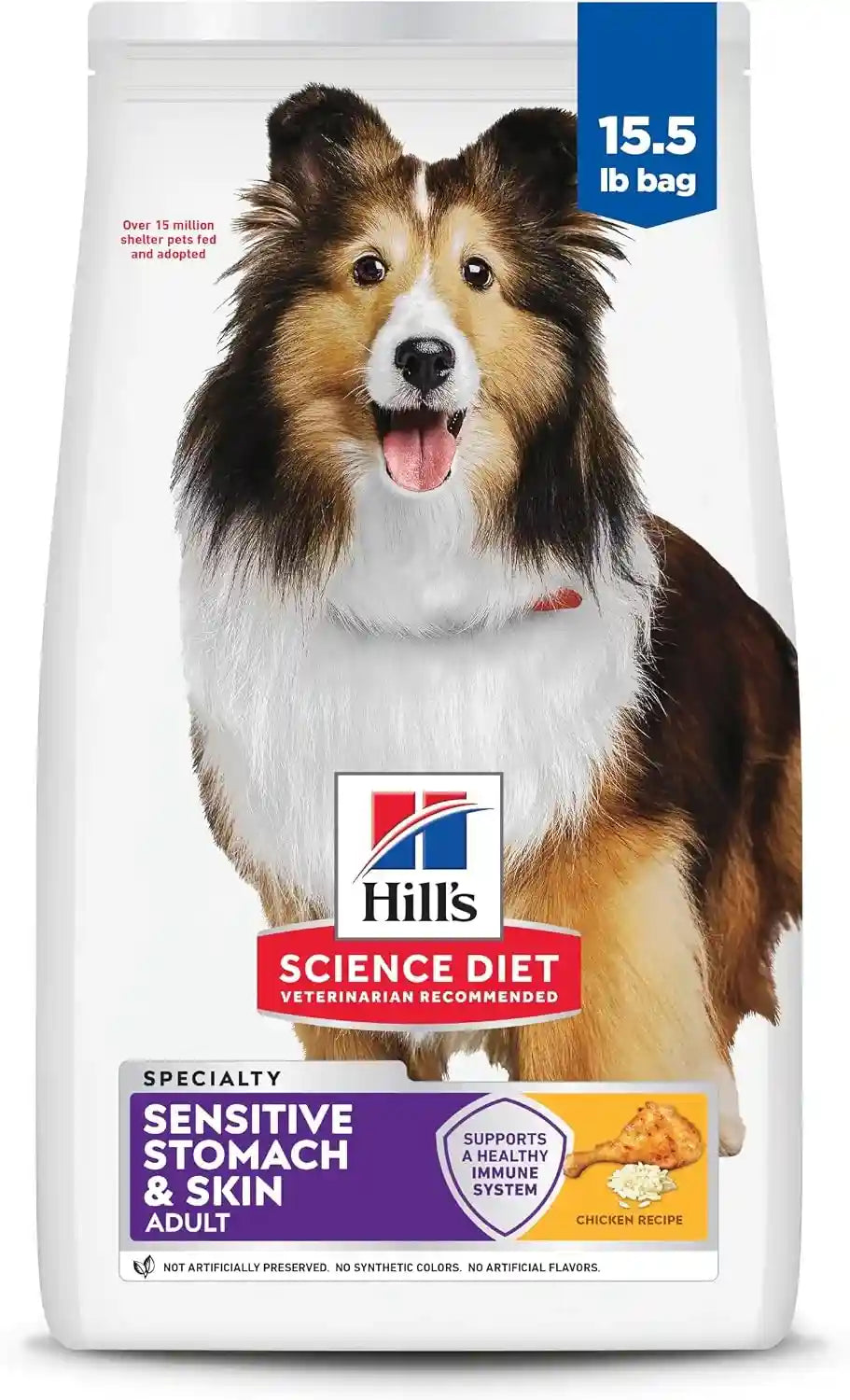 hills-science-diet-sensitive-stomach-skin-dry-dog-food-1-veterinarian-recommended-adult-formula-chicken-recipe-30-lb-bag