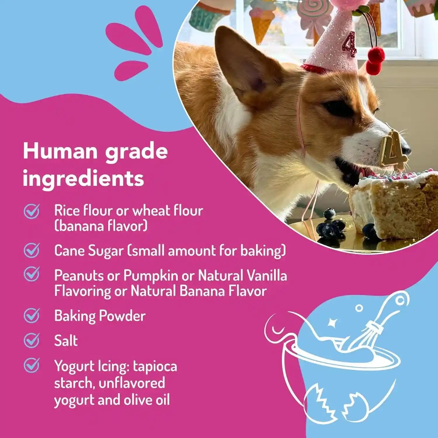 puppy-cake-peanut-butter-dog-birthday-cake-mix-with-icing-wheat-free-easy-to-bake-microwave-natural-ingredients-made-in-the-usa