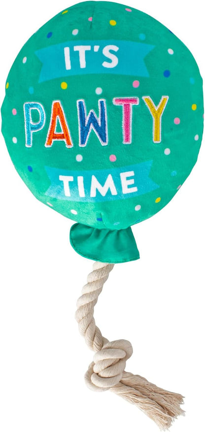 Fringe Studio Plush Dog Toy, I Pawty, You Pawty, Pet Shop Collection (314210)1