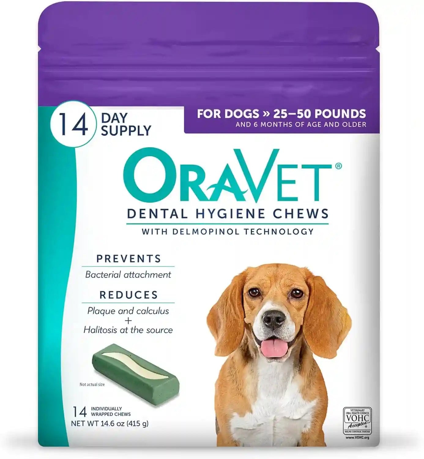 oravet-dental-chews-for-dogs-oral-care-and-hygiene-chews-medium-dogs-25-50-lbs-purple-pouch-30-count-vohc-accepted-dual-action-chew-reduces-plaque-tartar-freshens-breath-barrier-vet-recommended-purple-pack