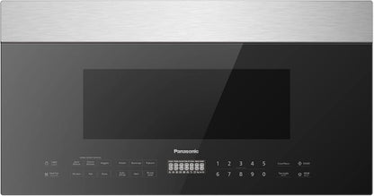 Panasonic NN-SU158S 1.9 Cu. Ft. 1000W Over-The-Range Microwave Oven with Static Touch Control & Smoky Glass Design1