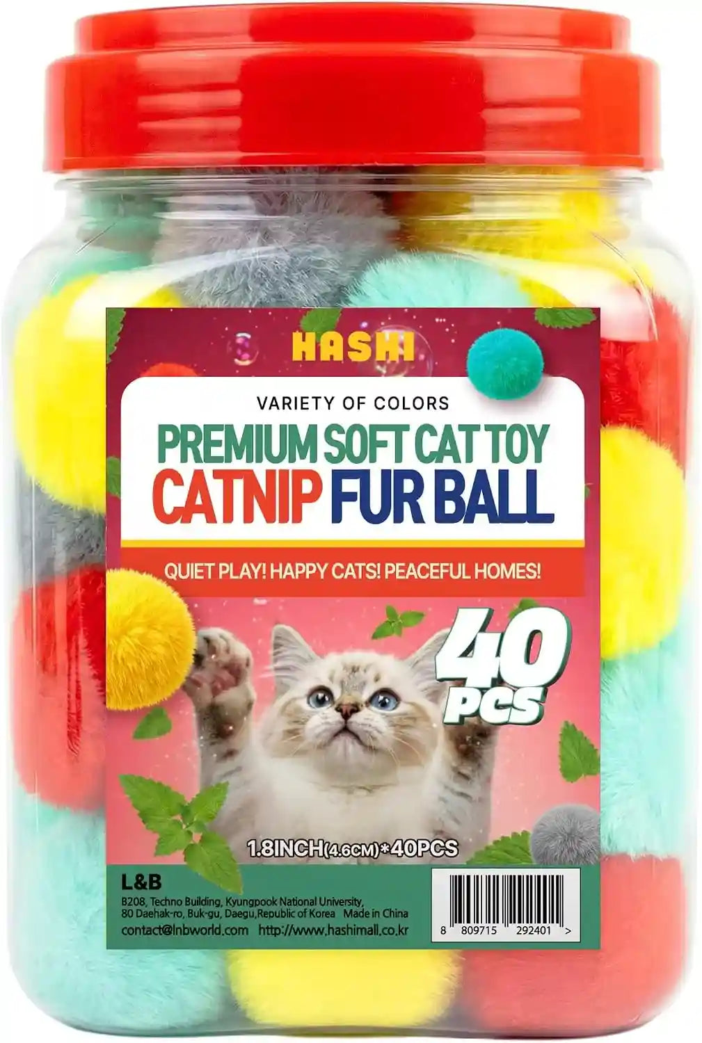 ha-shi-40-count-catnip-fur-balls-for-indoor-cats-1-8-inch-soft-plush-interactive-kitten-toy-quiet-night-play-colorful-fuzzy-poms